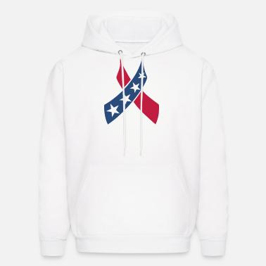 red white and blue sweatshirt
